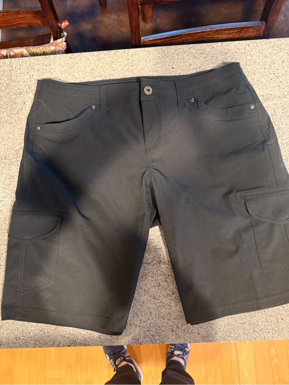 Kuhl Men's Black Cargo Shorts